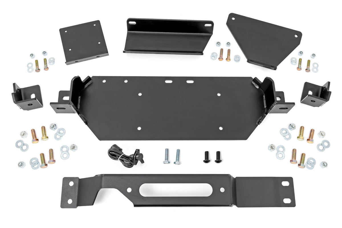 Hidden Winch Mount Ford F-250/F-350 Super Duty 2WD/4WD (2020-2022) Rough Country