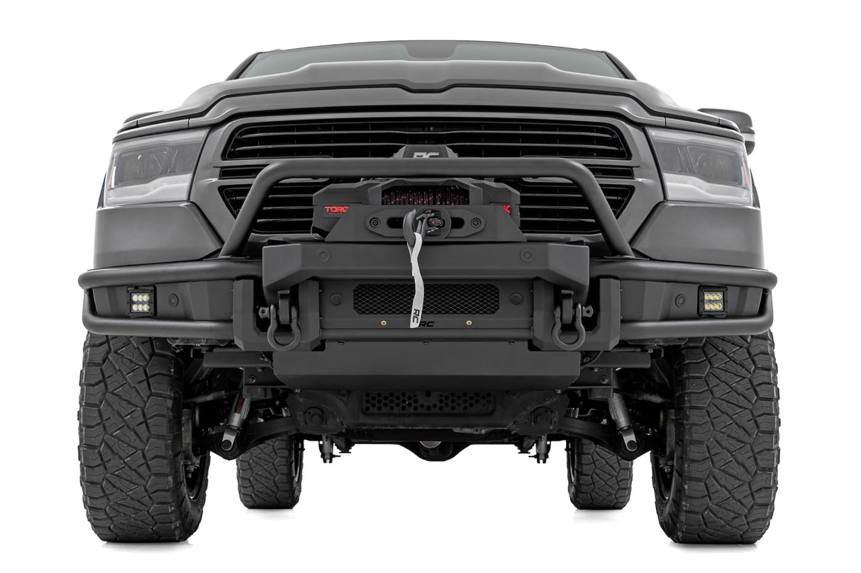 Front Bumper Tubular Winch Mount Ram 1500 2WD/4WD (2019-2024) Rough Country
