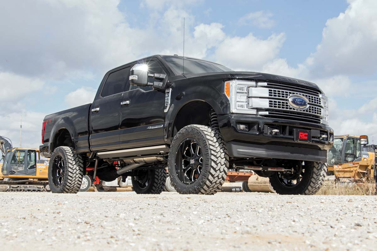 6 Inch Lift Kit R/A OVLDS Vertex Ford F-250/F-350 Super Duty (17-22) Rough Country