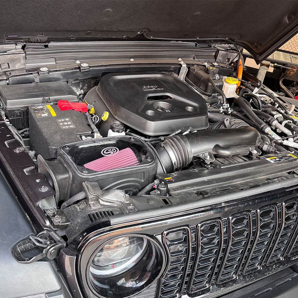 Cold Air Intake for 2024-2026 Jeep Wrangler 2.0L Turbo & 4XE Hybrid S&B