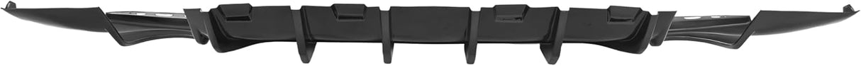 Rear Bumper Diffuser Shark Fin Style Gloss Black Chrysler 300