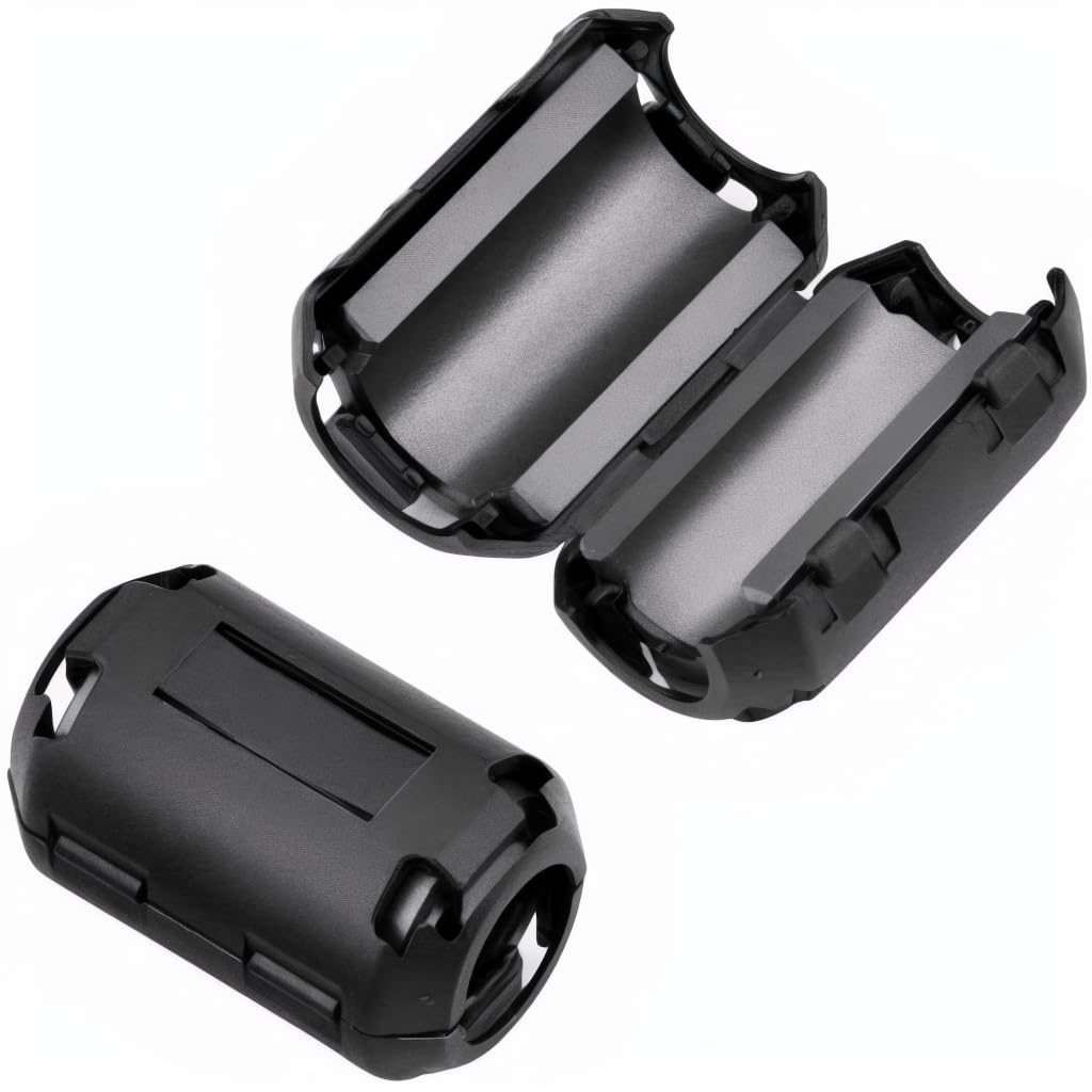 Clip-On Ferrite Core Choke 7mm Noise Suppressor TekShack