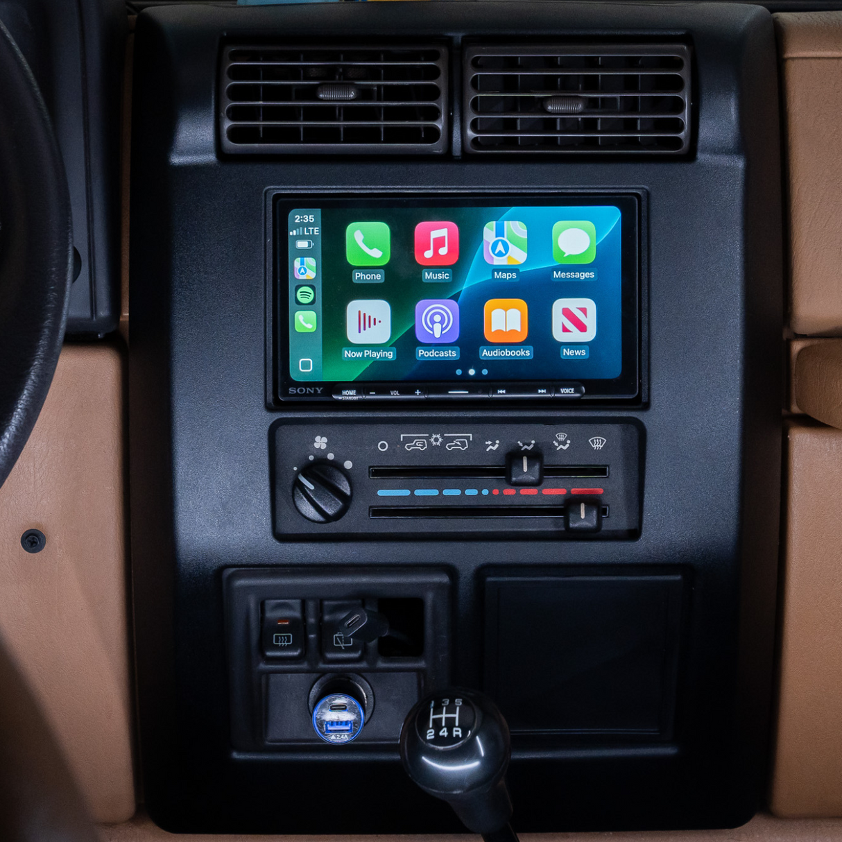 Sony XAV-AX4000 Plug and Play Bundle | '97 - '02 TJ Wrangler