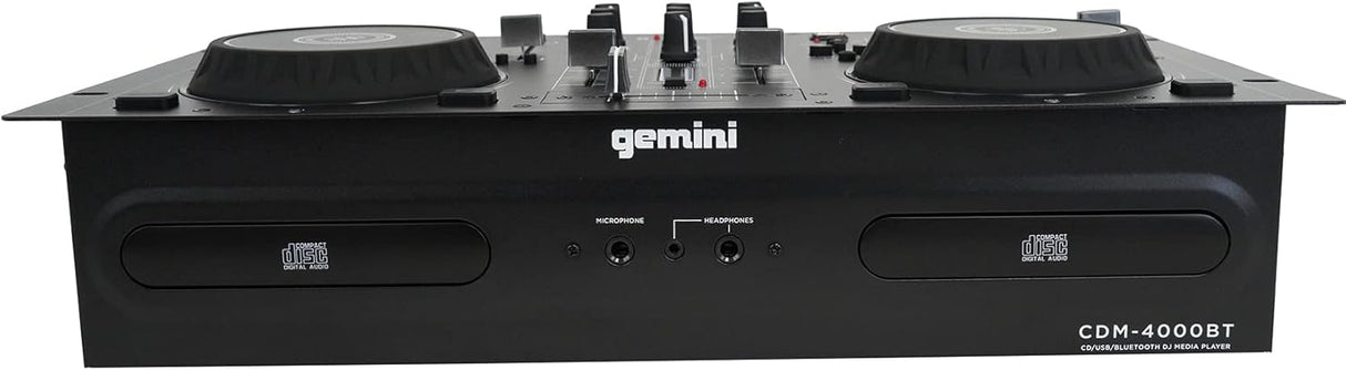 Gemini CD/USB Media Player with Bluetooth (Black) CDM-4000BT Gemini