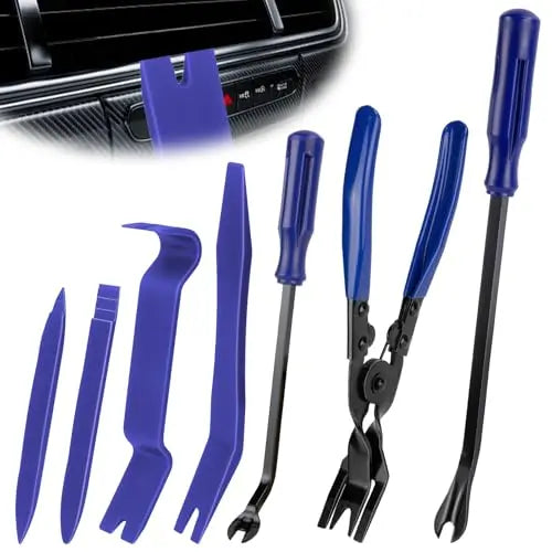 BFXM 5 Pcs Auto Trim Removal Tool Kit BFXM-TRTK-Blue1 1 Set