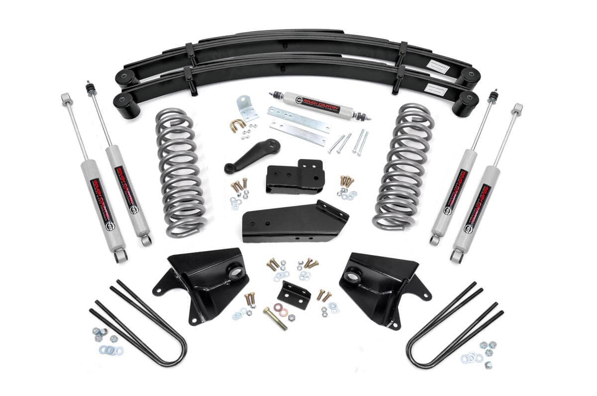 4 Inch Lift Kit Rear Springs Ford F-150 4WD (1980-1996) Rough Country