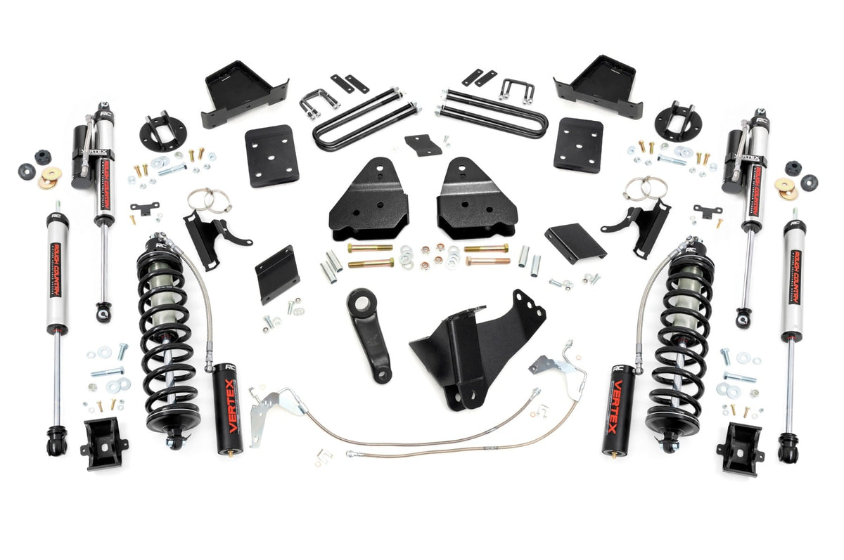6 Inch Lift Kit Gas No OVLD C/O Vertex Ford F-250 Super Duty (11-14) Rough Country