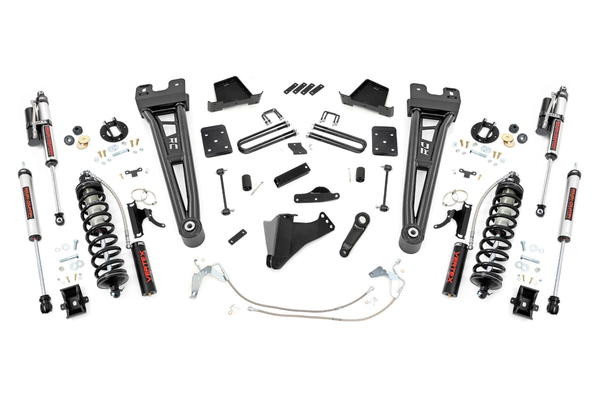 6 Inch Lift Kit Gas Radius Arm C/O Vertex Ford F-250/F-350 Super Duty (08-10) Rough Country