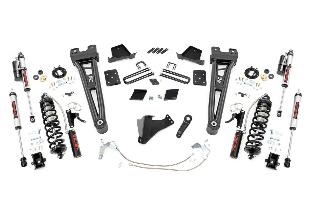 6 Inch Lift Kit Diesel Radius Arm C/O Vertex OVLD Ford F-250 Super Duty (15-16) Rough Country