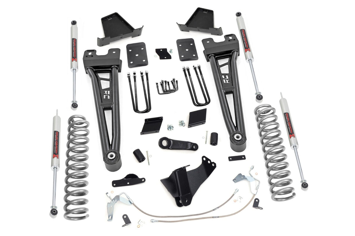 6 Inch Lift Kit Diesel Radius Arm M1 No OVLD Ford F-250 Super Duty 4WD (15-16) Rough Country