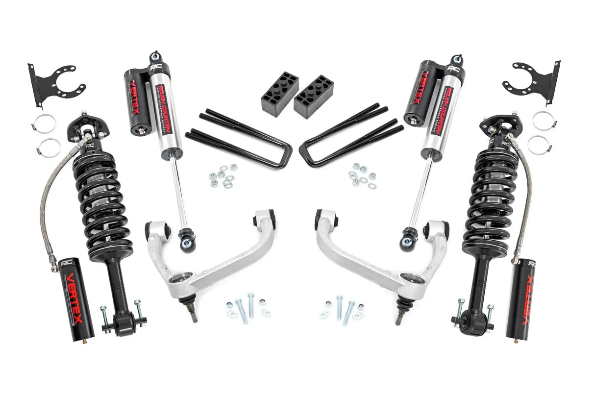 Rough Country 3 Inch Lift Kit Ford F-150 4WD 2014-2020 545-config