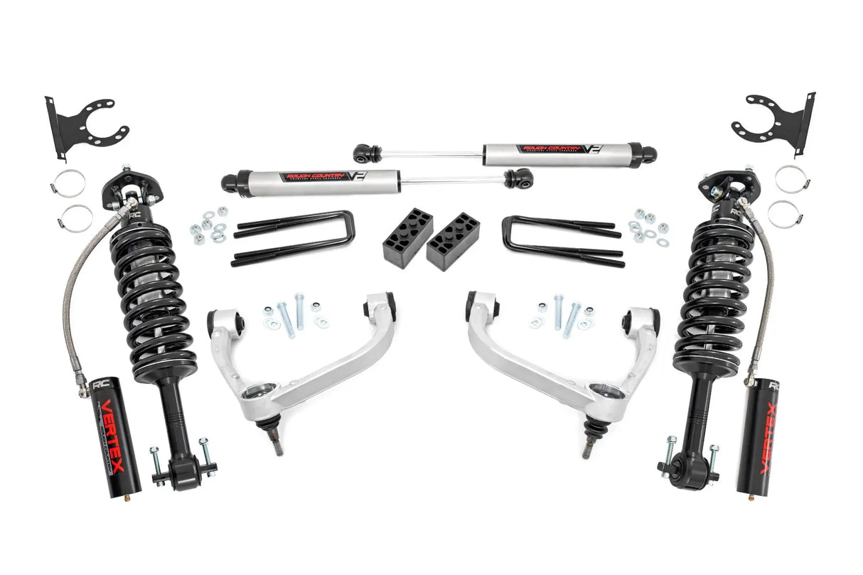 Rough Country 3 Inch Lift Kit Ford F-150 4WD 2014-2020 545-config