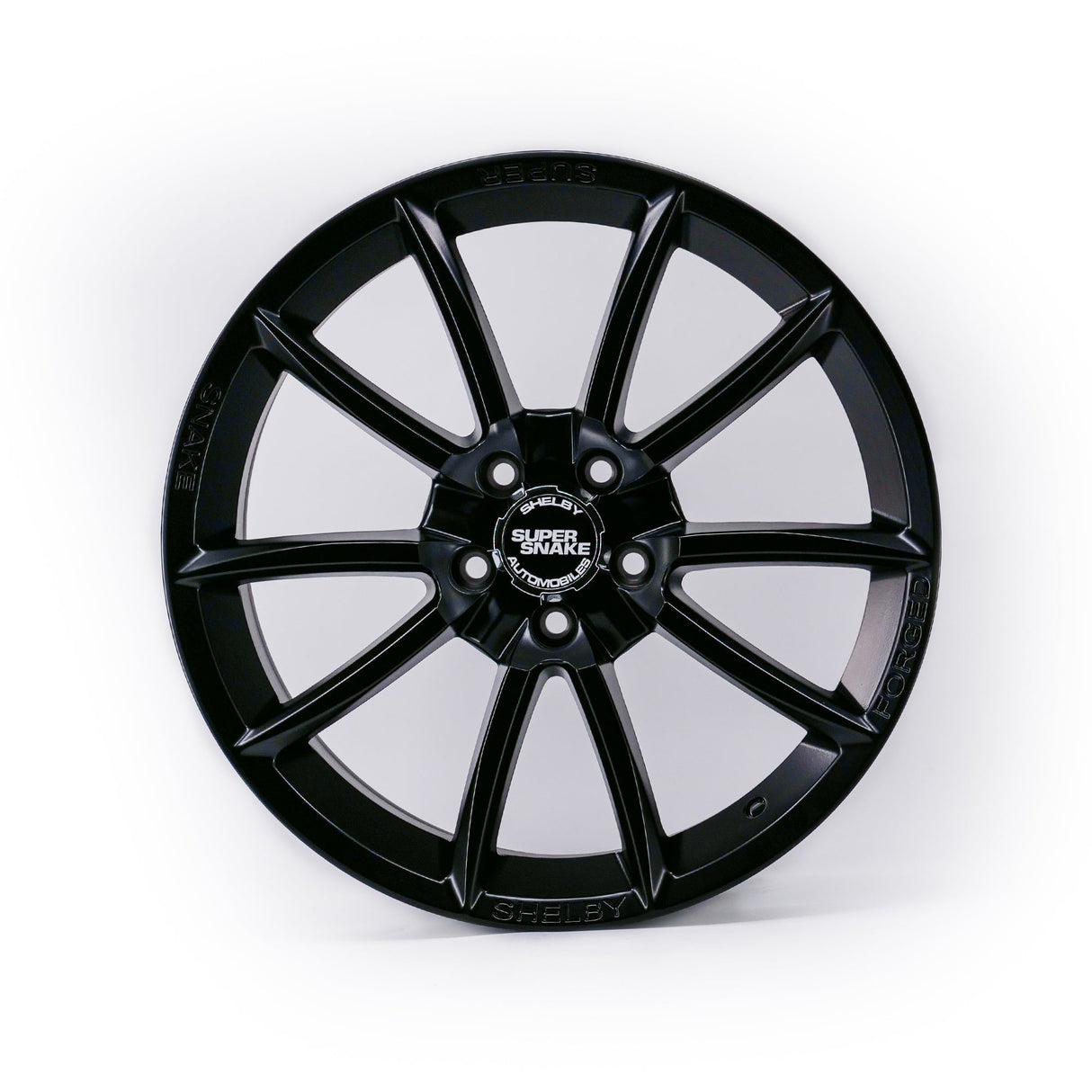 19 x 8.5 5x114.3 1pc Matte Black Wheels For Ford Mustang Shelby