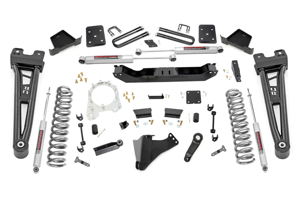 6 Inch Lift Kit Overloads Ford F-250/F-350 Super Duty 4WD (2017-2022) Rough Country