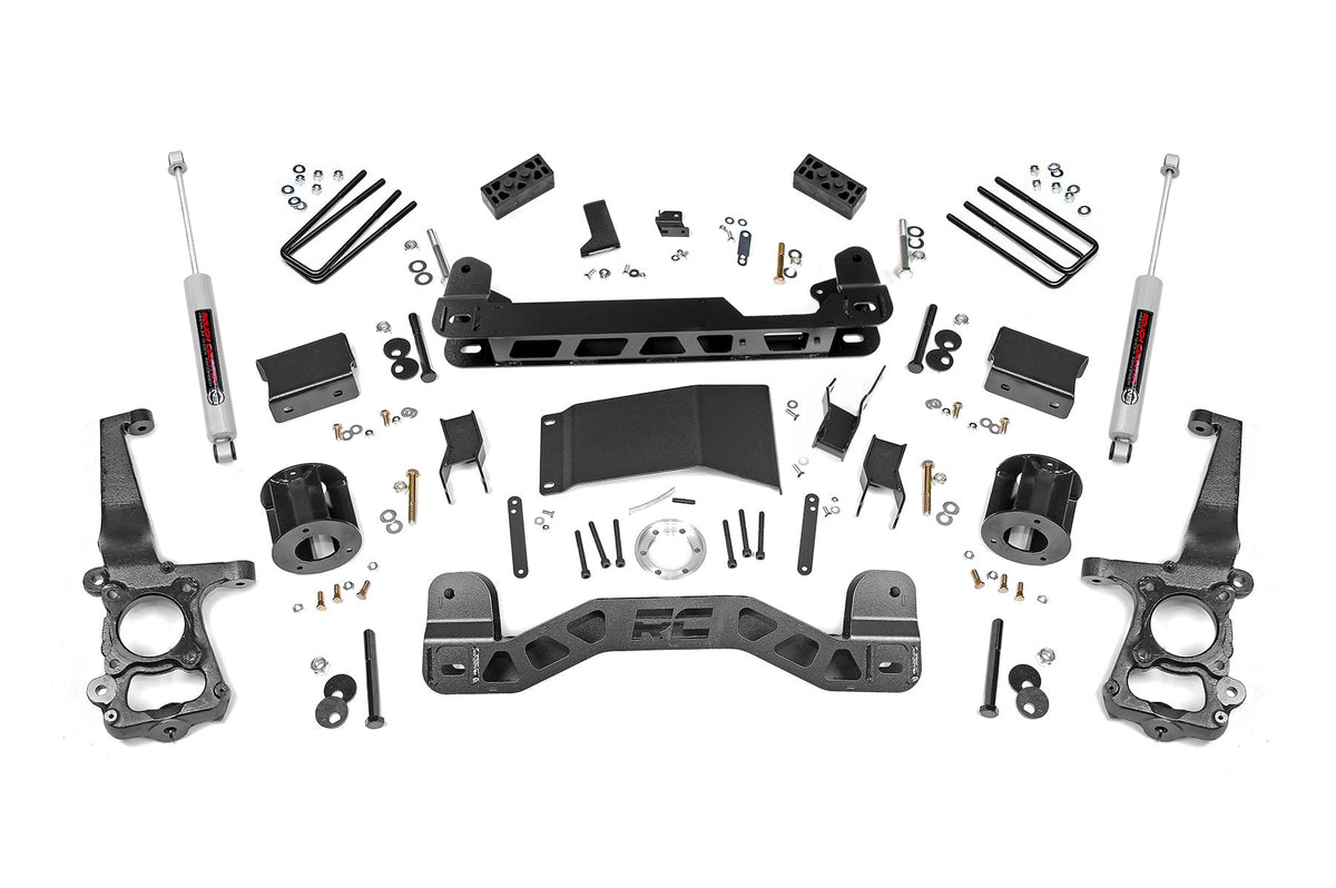 4 Inch Lift Kit Ford F-150 4WD (2015-2020) Rough Country