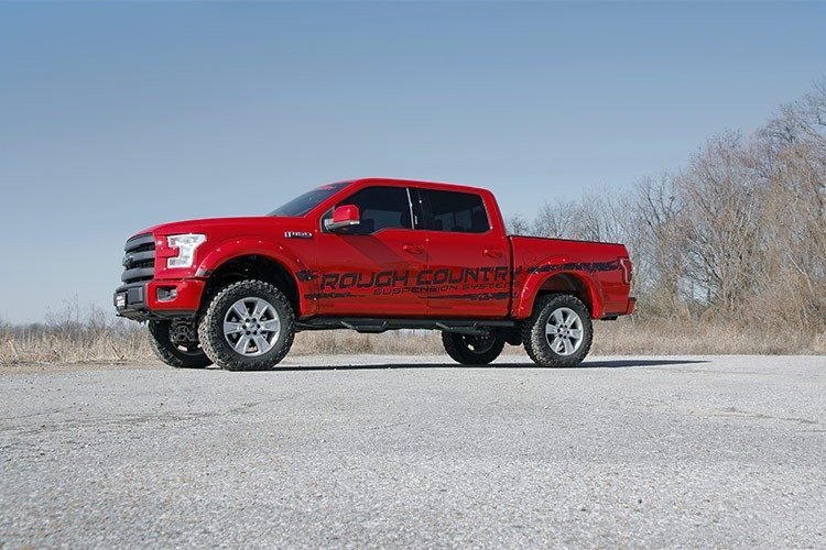 4 Inch Lift Kit Ford F-150 4WD (2015-2020) Rough Country