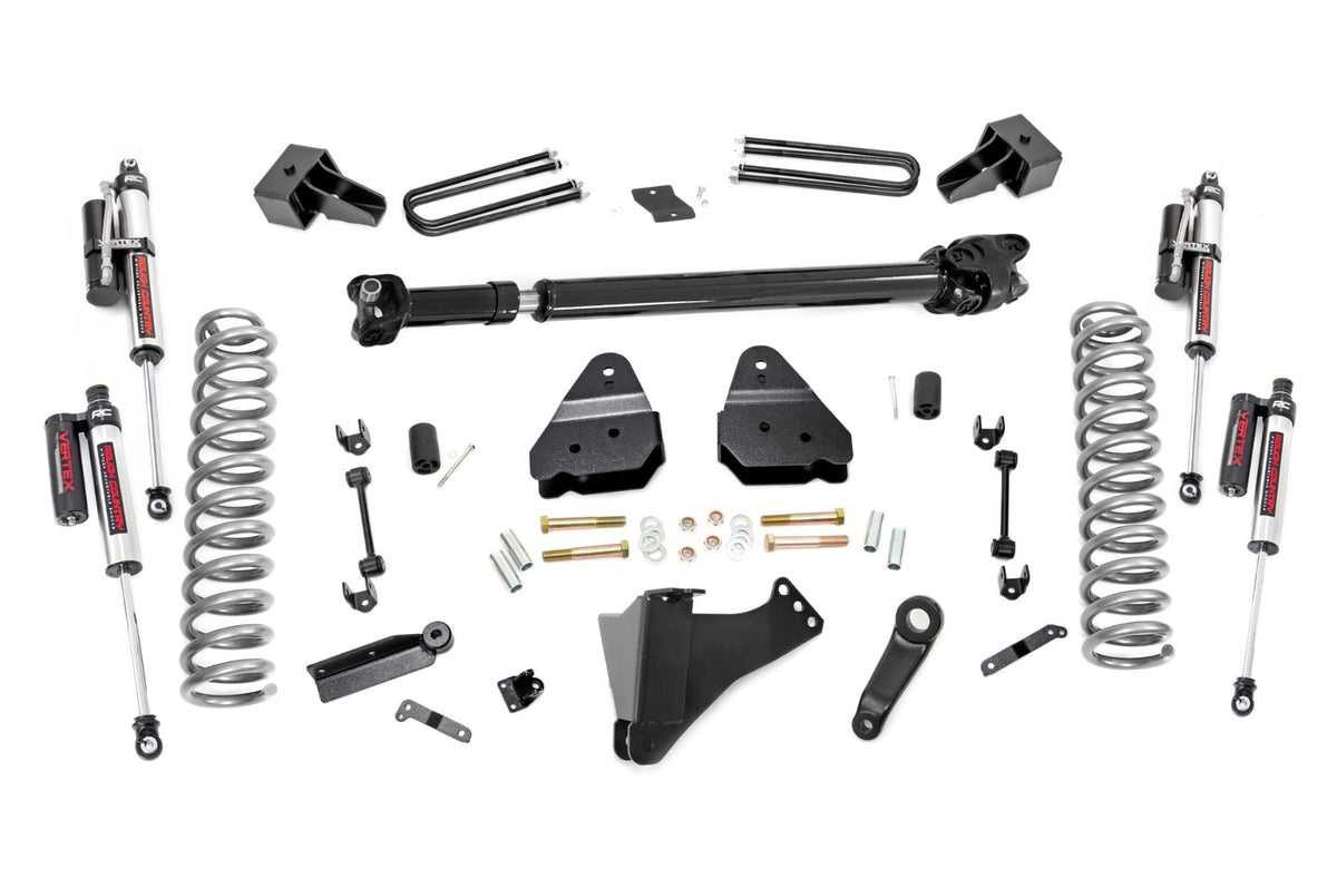4.5 Inch Lift Kit DRW FR D/S Vertex Ford F-350 Super Duty 4WD (17-22) Rough Country