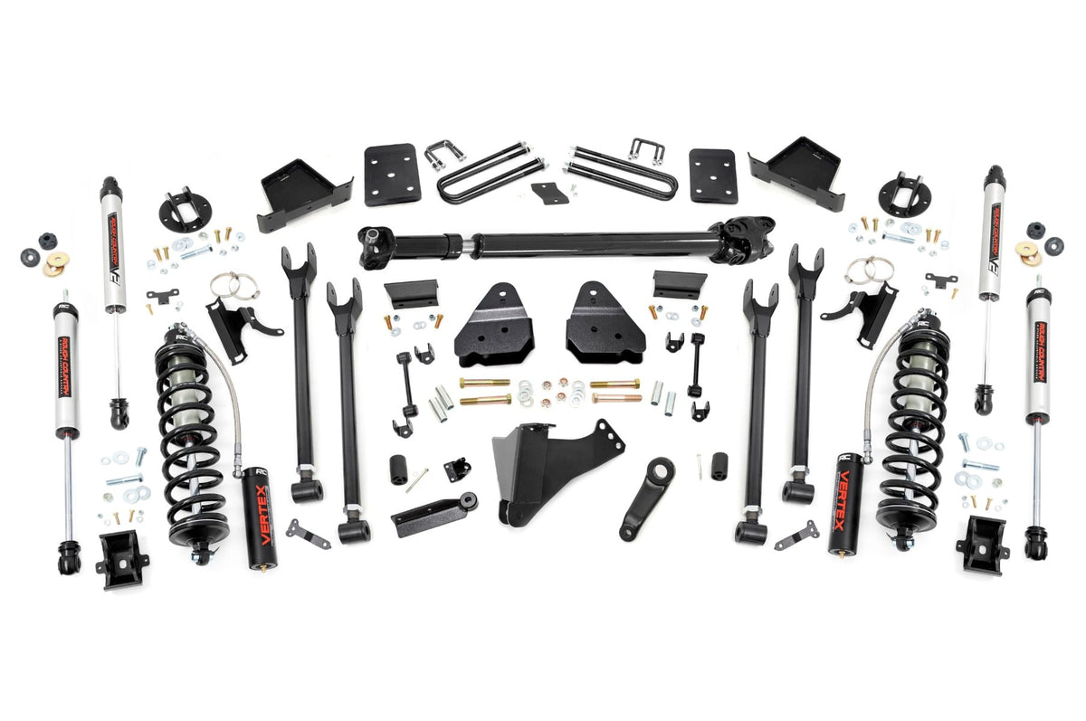 6 Inch Lift Kit 4-Link D/S C/O V2 Ford F-250/F-350 Super Duty (17-22) Rough Country