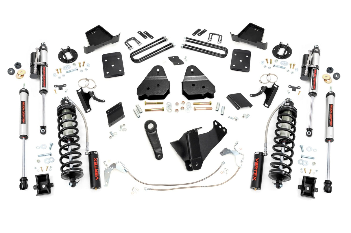 6 Inch Lift Kit Gas OVLD C/O Vertex Ford F-250 Super Duty (11-14) Rough Country
