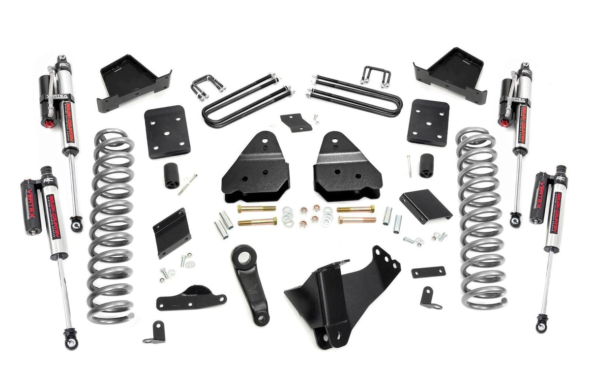 4.5 Inch Lift Kit OVLD Vertex Ford F-250 Super Duty 4WD (2015-2016) Rough Country