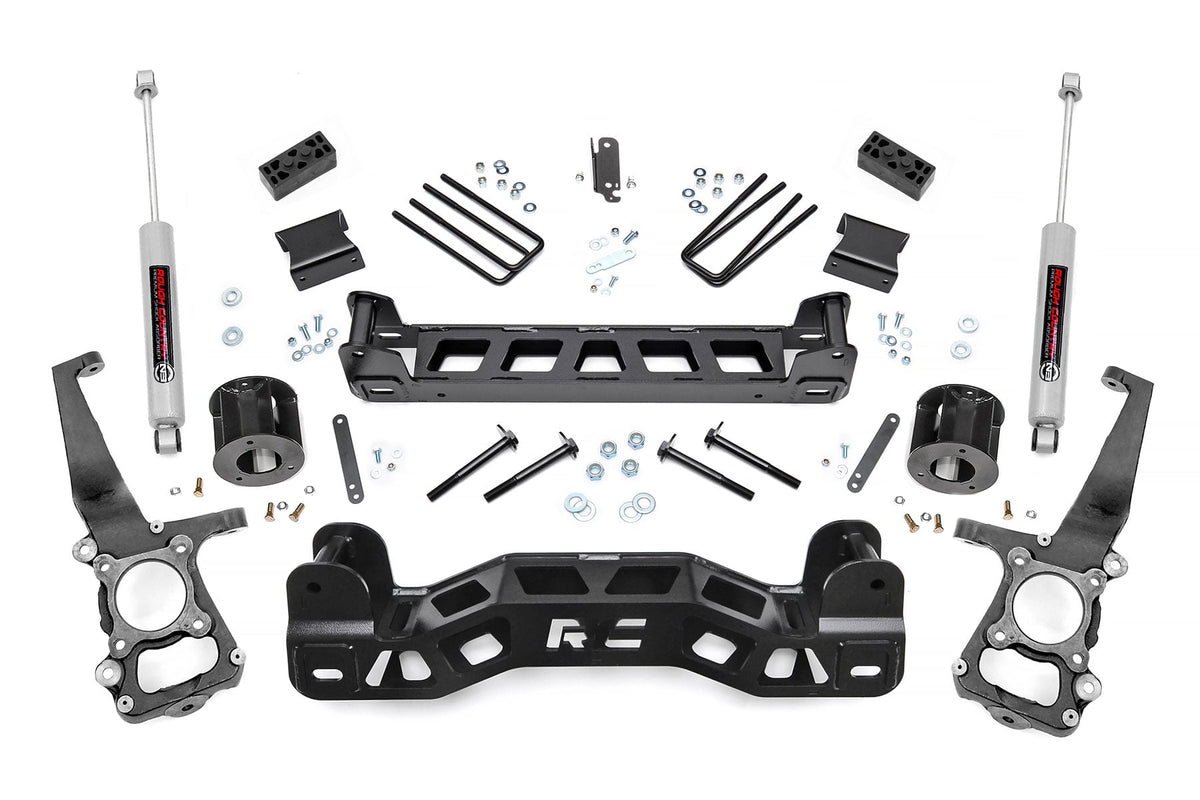 4 Inch Lift Kit Ford F-150 2WD (2011-2014) Rough Country