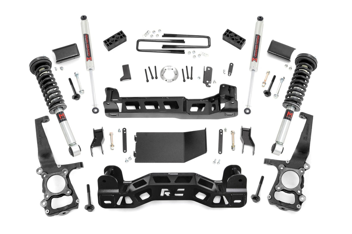 4 Inch Lift Kit M1 Struts Ford F-150 4WD (2014) Rough Country