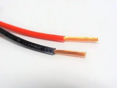 16 GAUGE TFFN TEWN WIRE BLACK + RED 250 FT EA 600V COPPER STRANDED GROUND WIRE ACDC Wire And Supply