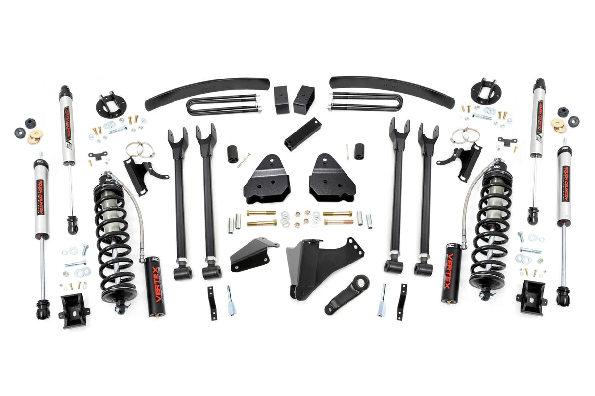 6 Inch Lift Kit Diesel 4 Link C/O V2 Ford F-250/F-350 Super Duty (05-07) Rough Country