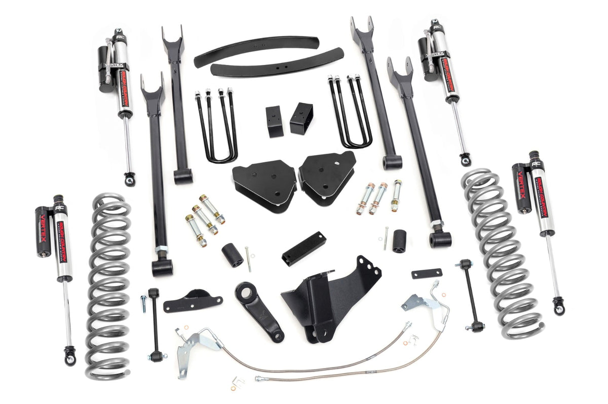 6 Inch Lift Kit Diesel 4 Link Vertex Ford F-250/F-350 Super Duty (08-10) Rough Country