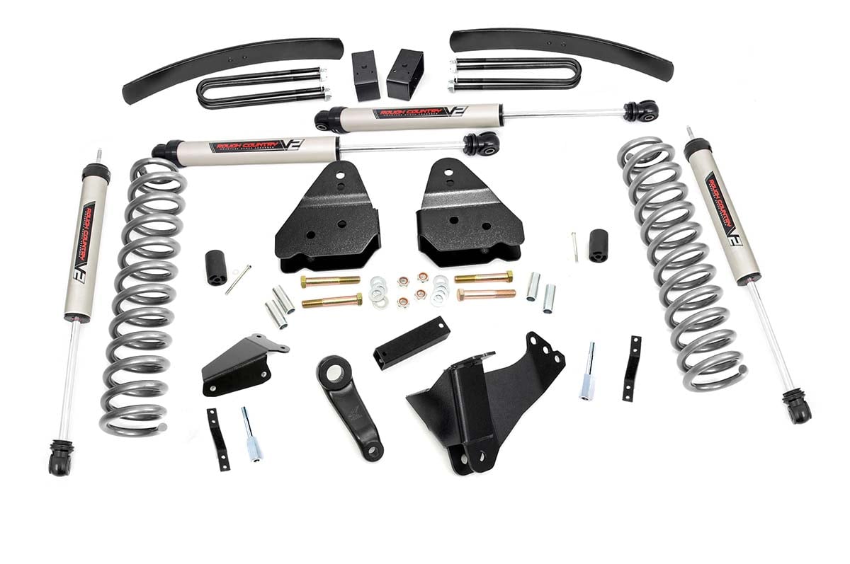 6 Inch Lift Kit Gas V2 Ford F-250/F-350 Super Duty 4WD (2005-2007) Rough Country
