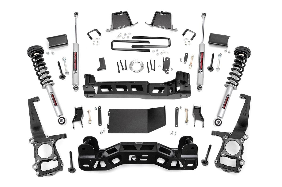 6 Inch Lift Kit N3 Struts Ford F-150 4WD (2009-2010) Rough Country