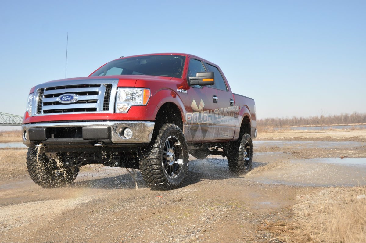 6 Inch Lift Kit Vertex/V2 Ford F-150 4WD (2009-2010) Rough Country