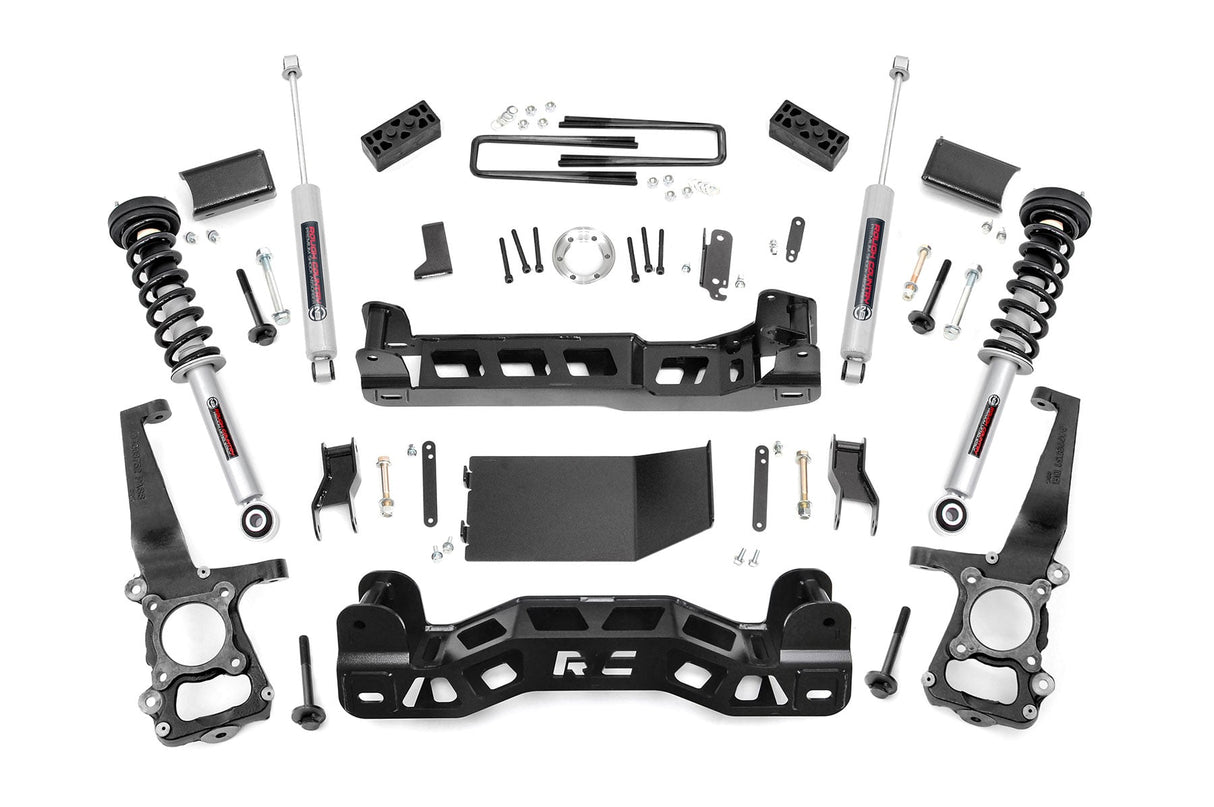 4 Inch Lift Kit N3 Struts Ford F-150 4WD (2009-2010) Rough Country