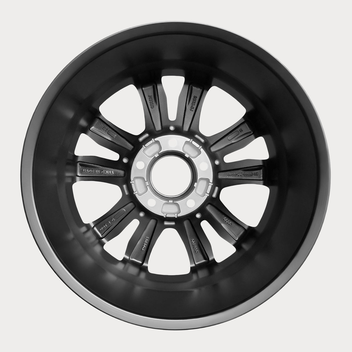 21x8.5 5x150 Black Machine Face 1 pcs Wheels That Fits Lexus LX