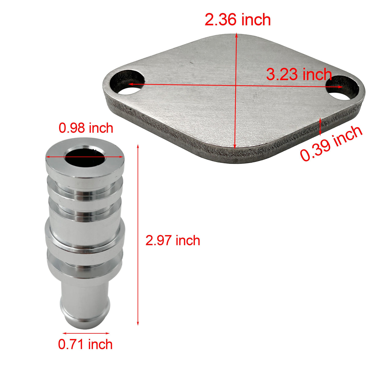 TruckTok 2009-2024 6.7L Ram Cummins 2500 3500 EGR Valve Cooler Delete Kit TruckTok