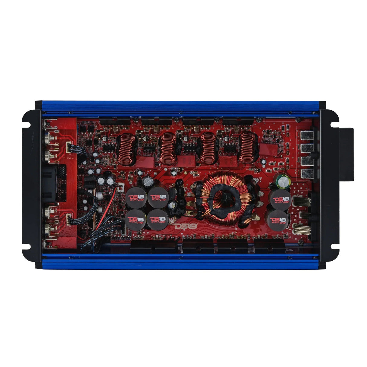 DS18 FRP-2.4K4 | 2400W RMS 4-Channel Amplifier DS18