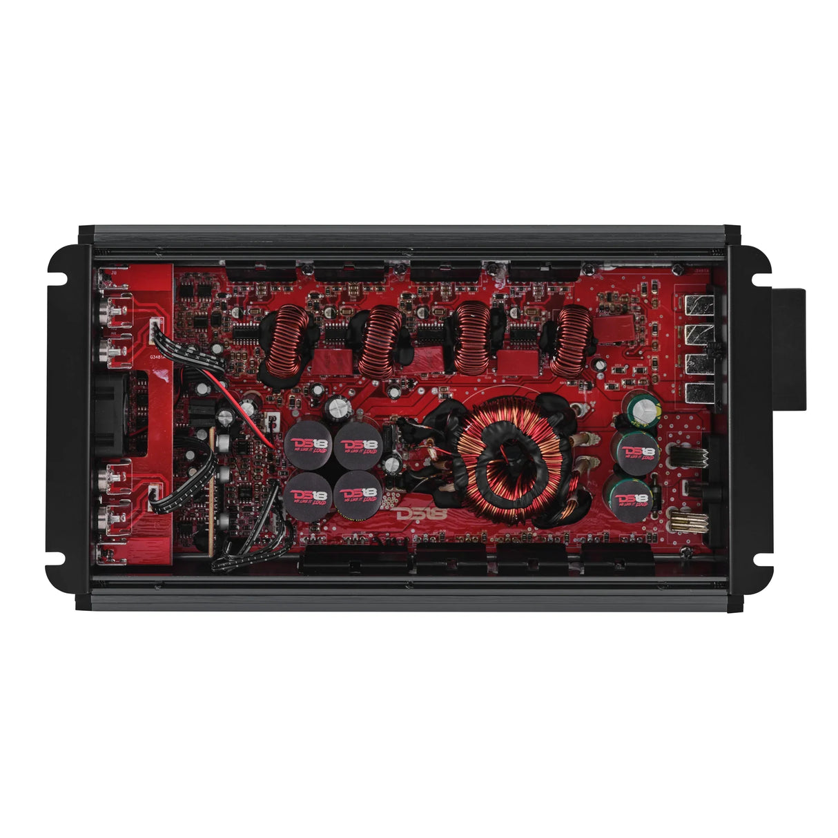 FRP Compact 4-Channel Full-Range Class-D Amplifier