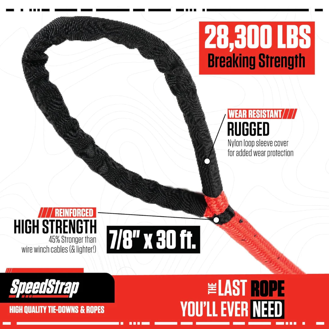 Kinetic Recovery Rope - 30'