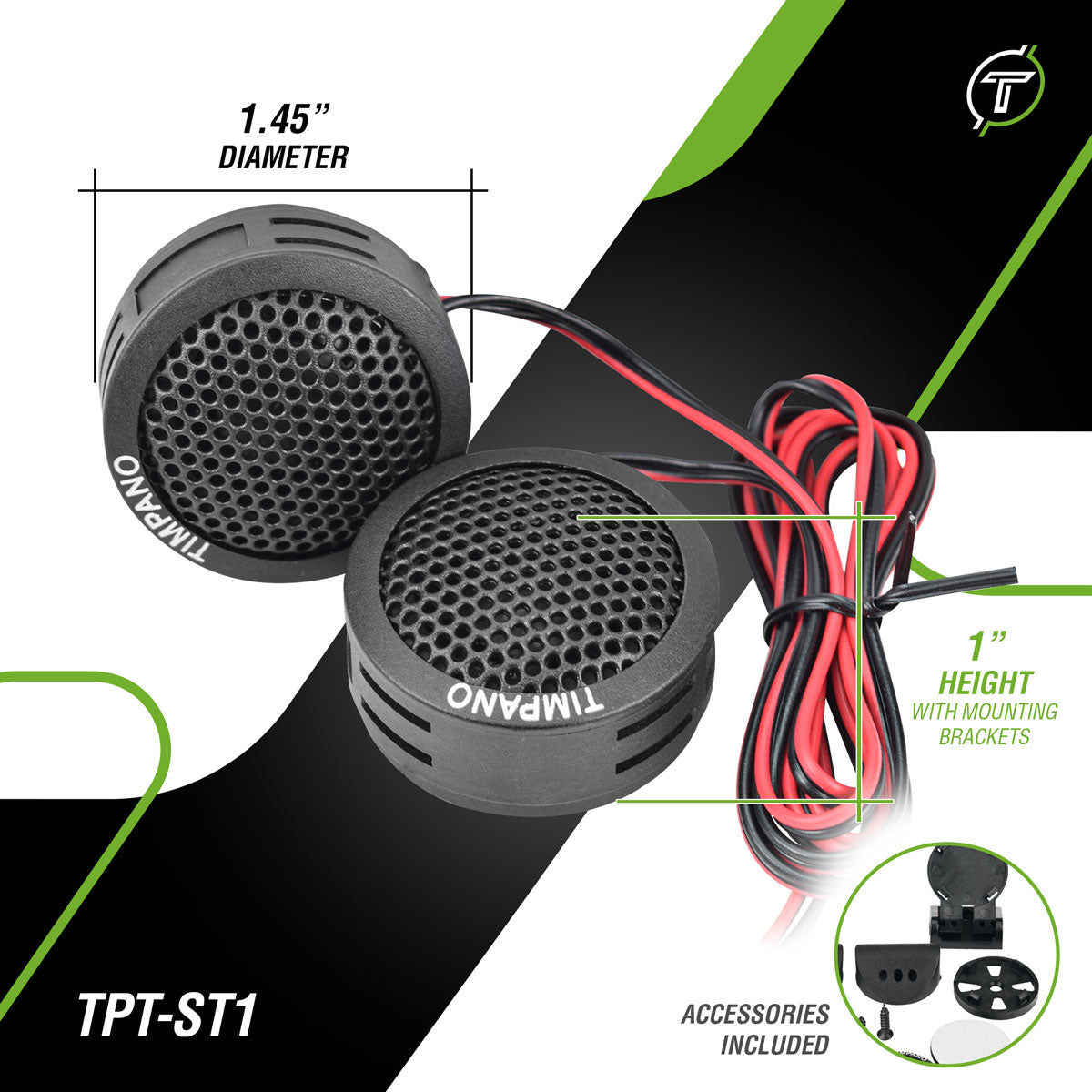 500 Watts Car Stereo Bundle Timpano Audio
