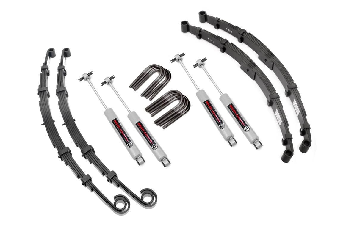 2.5 Inch Lift Kit Jeep CJ5/CJ7 4WD (1955-1968) Rough Country