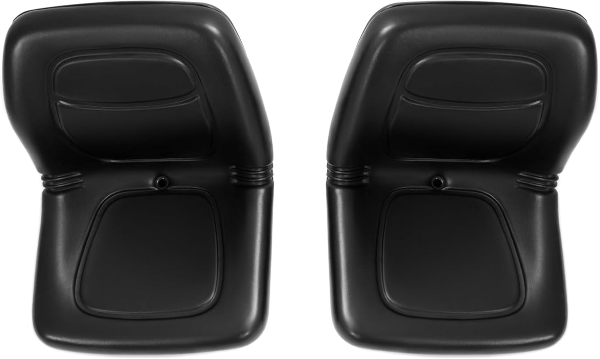 High Back Utility Vehicle Seats 2-Piece Set Black PU