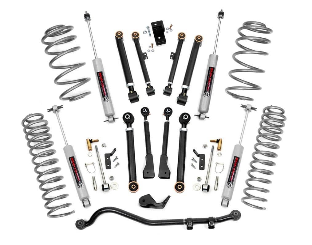 2.5 Inch Lift Kit X-Series 6cyl Jeep Wrangler TJ (97-06)/Wrangler Unlimited (04-06) Rough Country