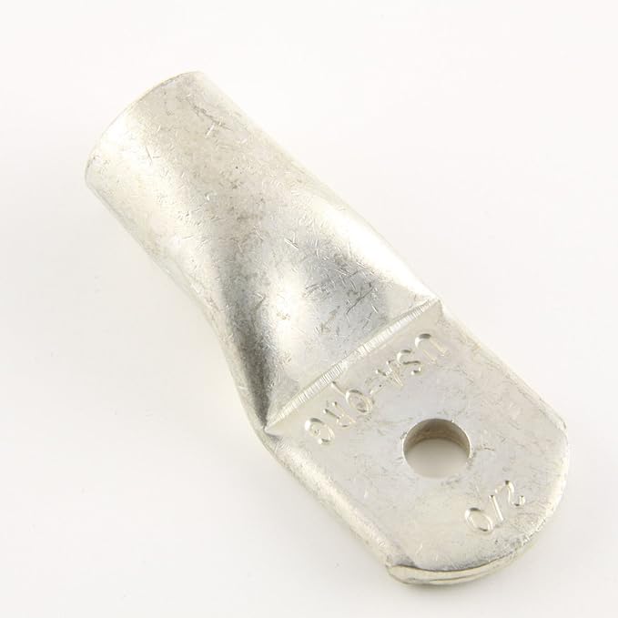 2/0 GA Term Electrical Lug Table Copper 1/4 1 pack Midwest Fastener/Noble