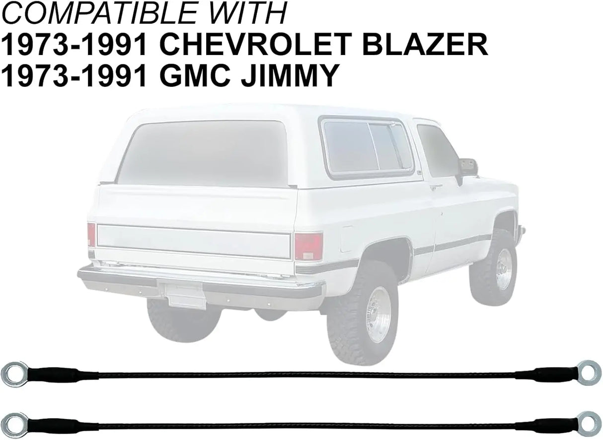 APA Tailgate Cable for 1973-1991 Blazer Jimmy 22in 6274850 2 Each