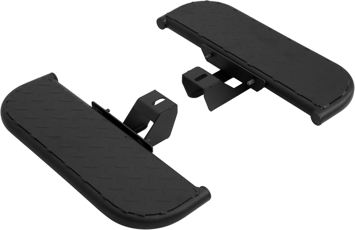 Heavy Duty Steel Side Steps for Jeep Gladiator 4 Door Black