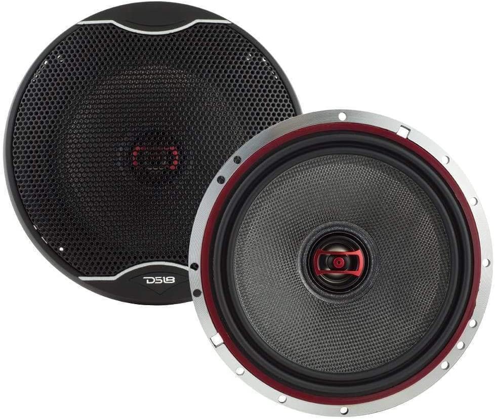 DS18 2008-2019 Toyota Highlander Front and Back Doors Speaker Best Upgrade Package 1800 Watts