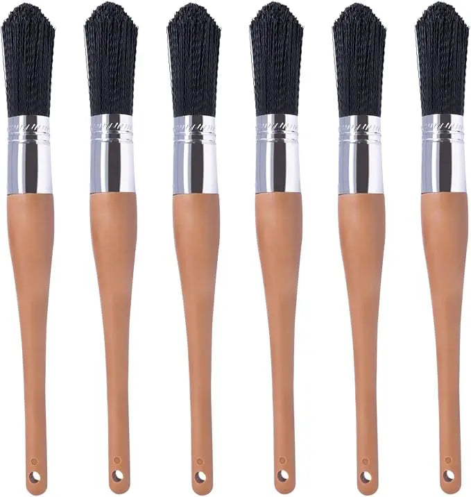 Wesquer Parts Cleaning Solvent Brush Black 6 Each