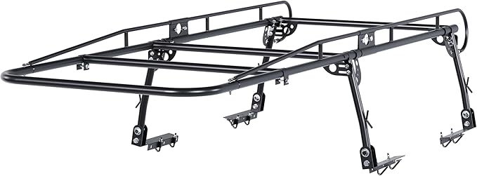 Truck Ladder Rack Heavy Duty Steel Adjustable Universal Fit
