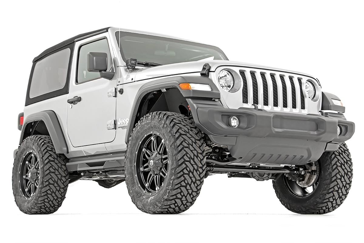 3.5 Inch Lift Kit Adj Lower FR D/S Jeep Wrangler JL 4WD (2018-2023) Rough Country