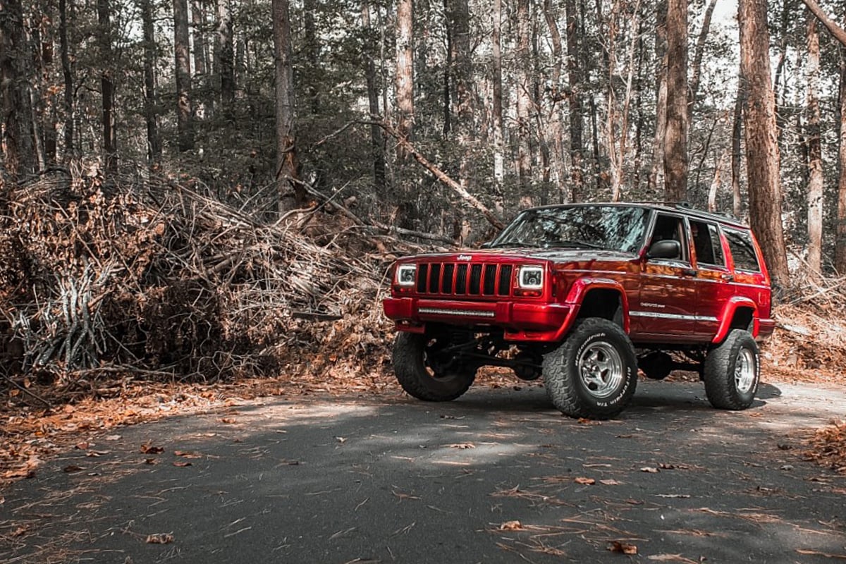 4.5 Inch Lift Kit RR springs Jeep Cherokee XJ 2WD/4WD (1984-2001) Rough Country